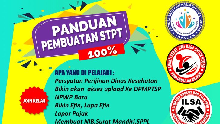 Cara Perijinan STPT Ke Dinas